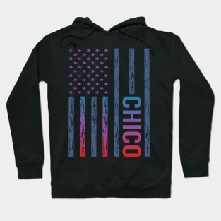 Blue Red Flag - Chico Hoodie